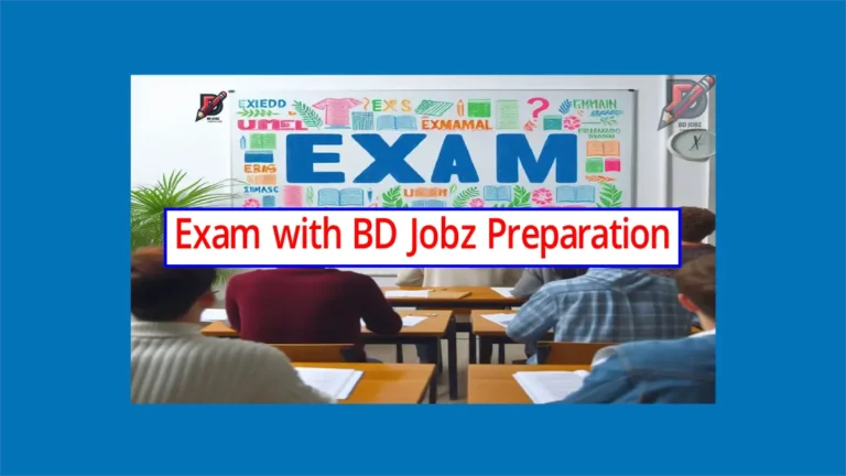 Feature Image Exam with BD Jobz Preparation