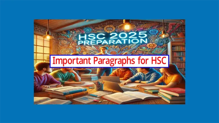 Main Feature Image for Important Paragraph Writing for HSC